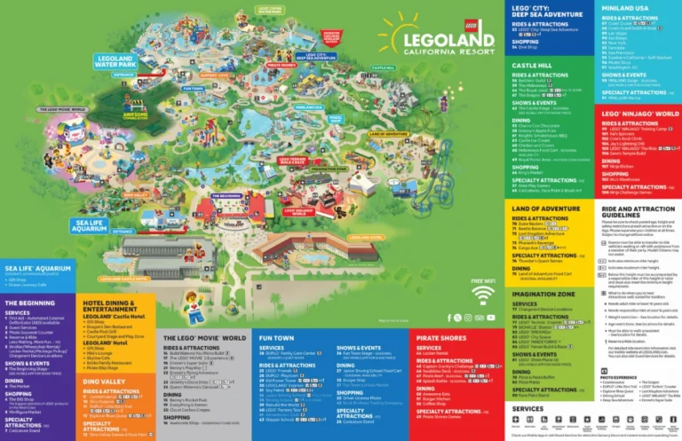 Legoland California Map 2025