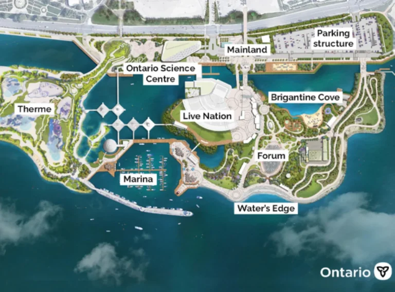 Ontario Place Map 2025