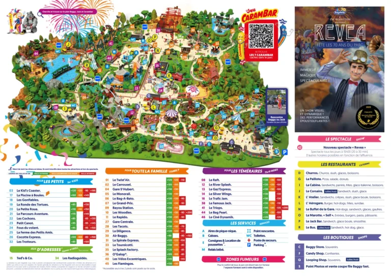 Parc Bagatelle Map 2025-1