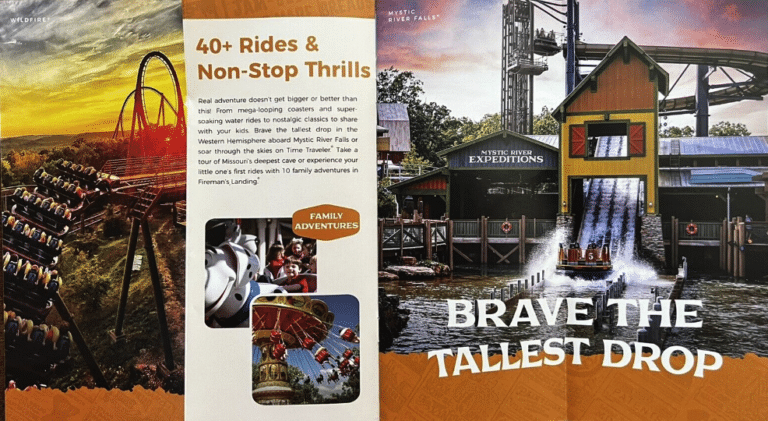 Silver Dollar City Map and Brochure (2025 - 1969) | ThemeParkBrochures.net