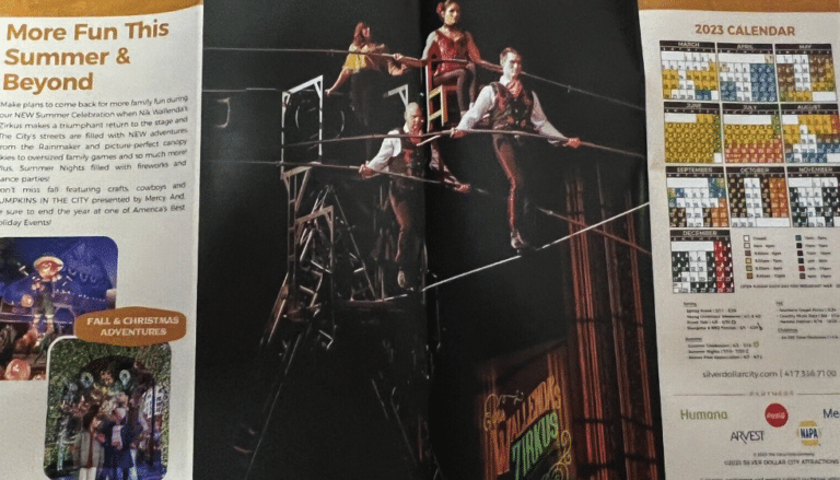 Silver Dollar City Map and Brochure (2025 - 1969) | ThemeParkBrochures.net