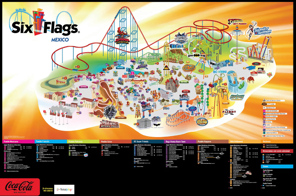 Six Flags México in Mexico