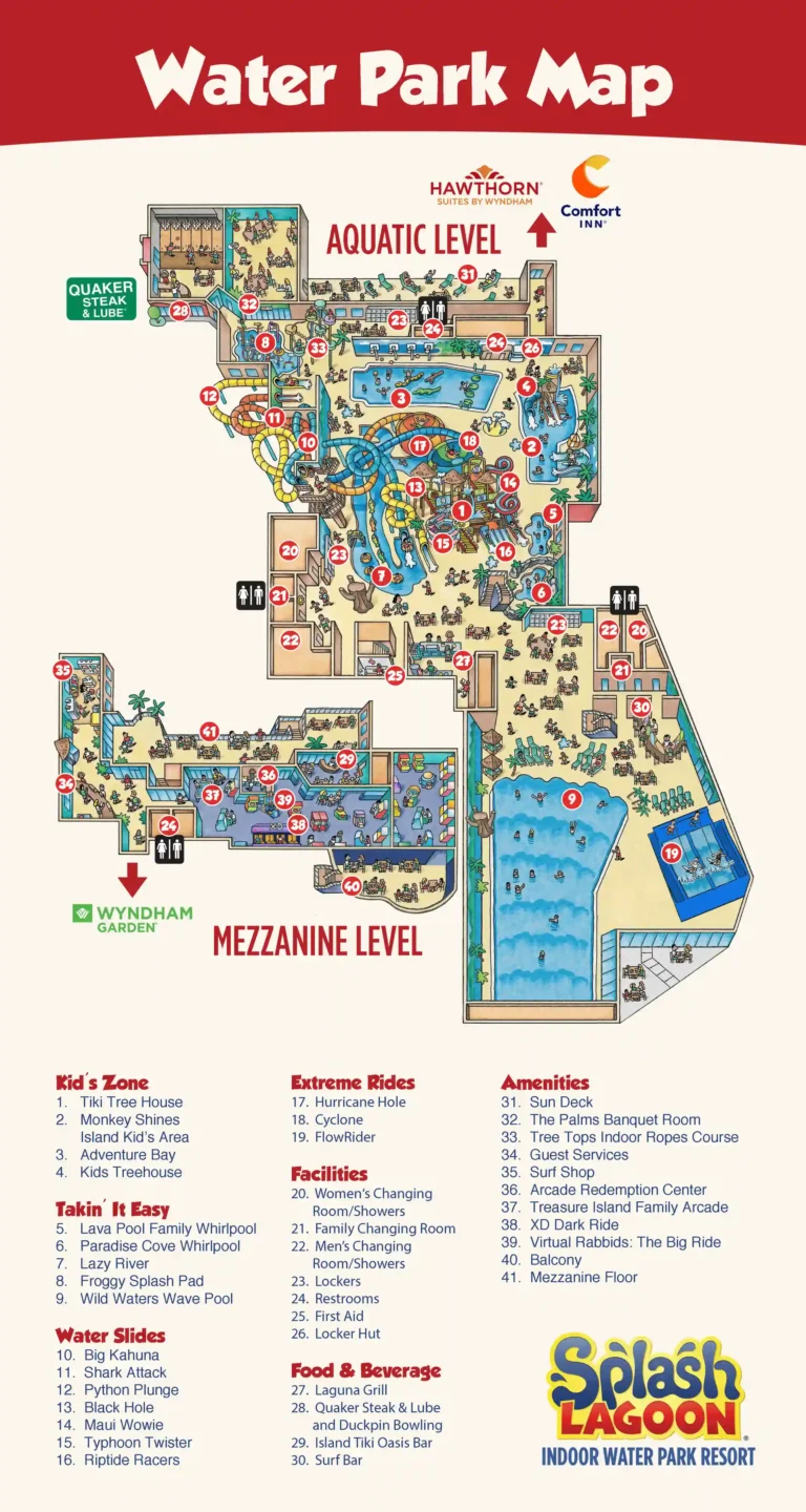 Splash Lagoon Map 2025