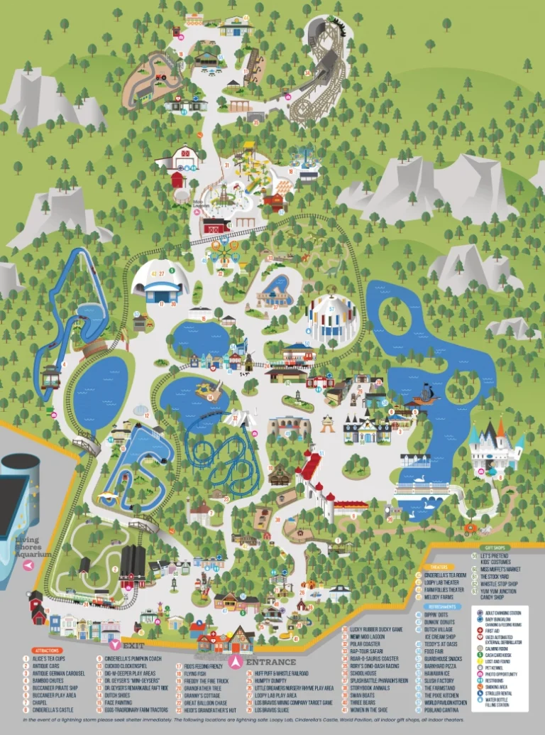 Story Land Map 2025