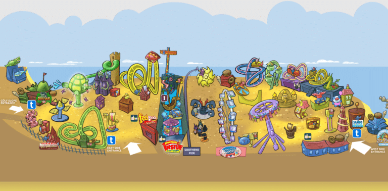 Adventure Island UK Map and Brochure (2025 – 2023)