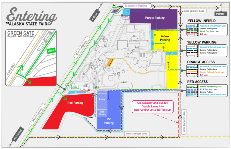 Alaska State Fair Map and Brochure (2024 – 2021)