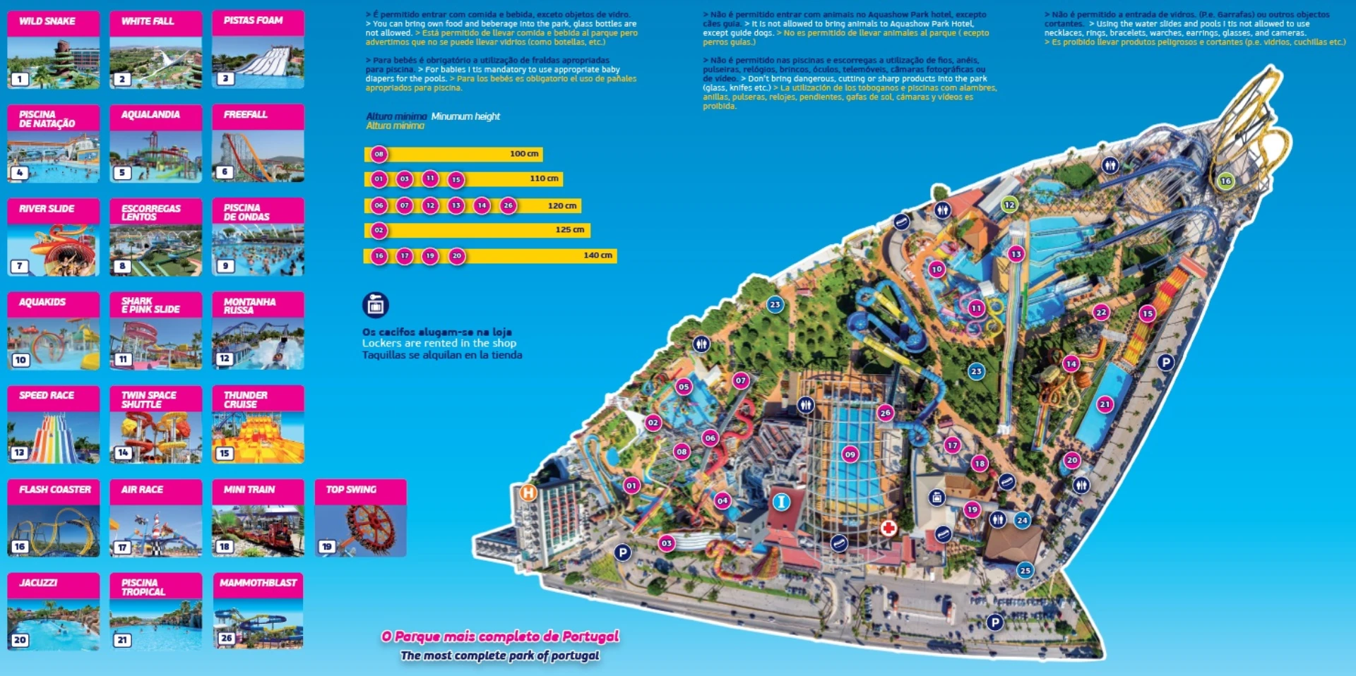 Aquashow Park Map 2025