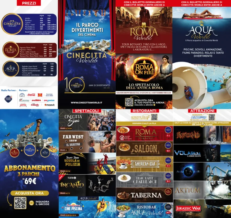 Cinecittà World Map 2025-2