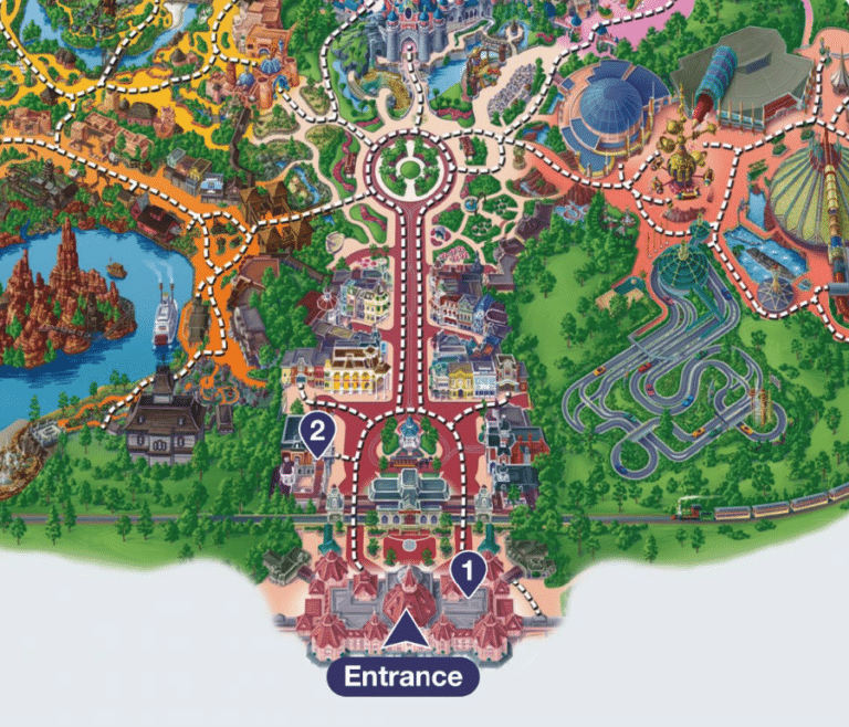 Disneyland Paris Map and Brochure (2023)