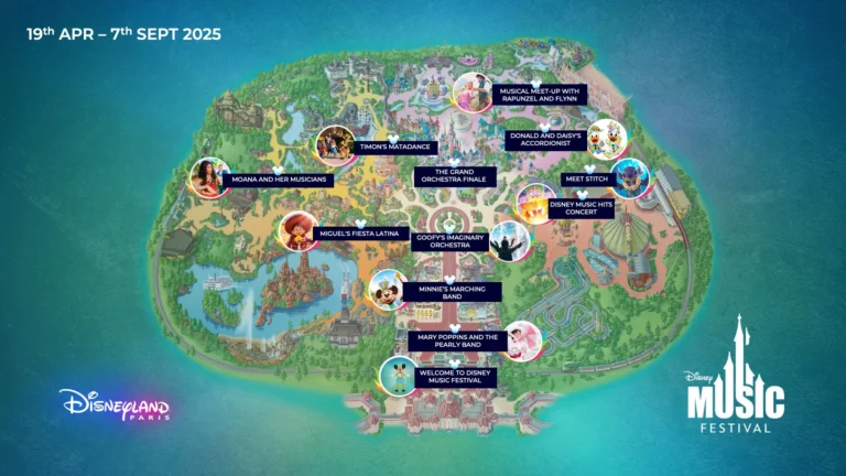 Disneyland Paris Map 2025