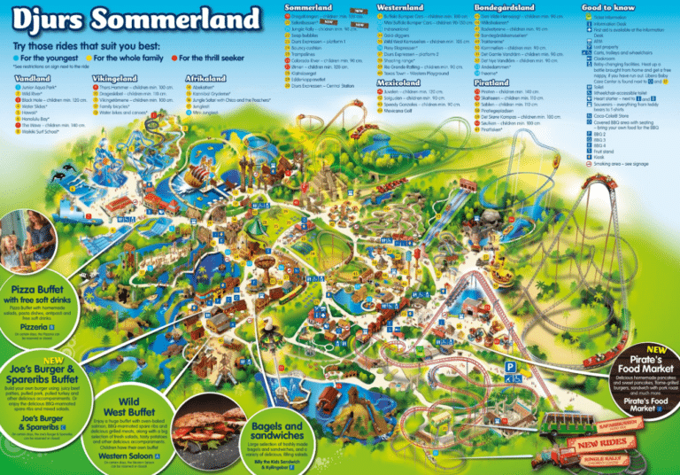 Djurs Sommerland Map and Brochure (2022 – 2025)