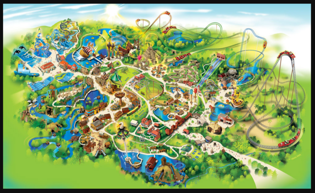 Djurs Sommerland Map 2024