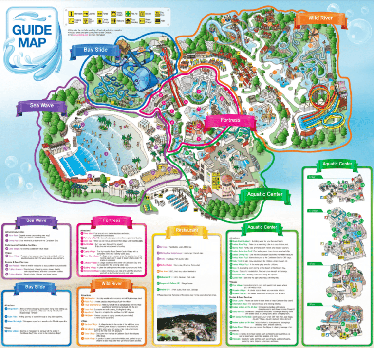 Everland Resort Map and Brochure (2025 – 2023)