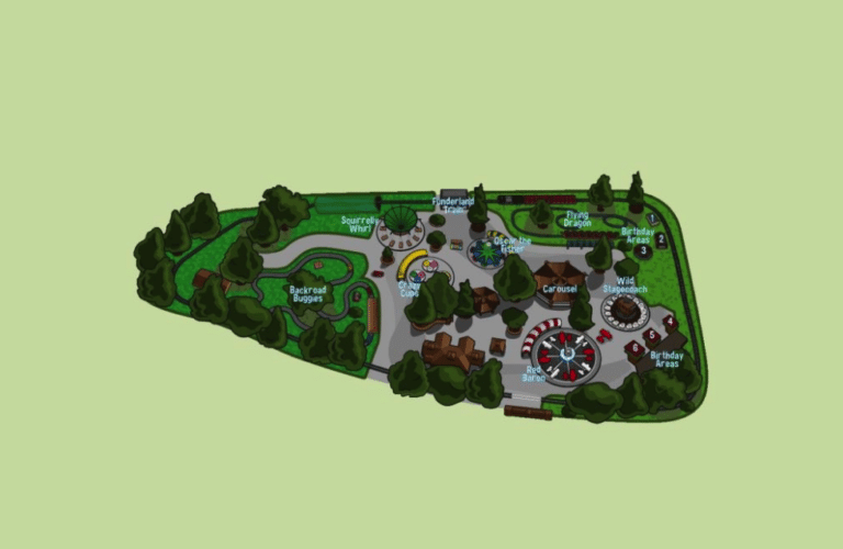 Funderland Amusement Park Map and Brochure (2024 – 2014)
