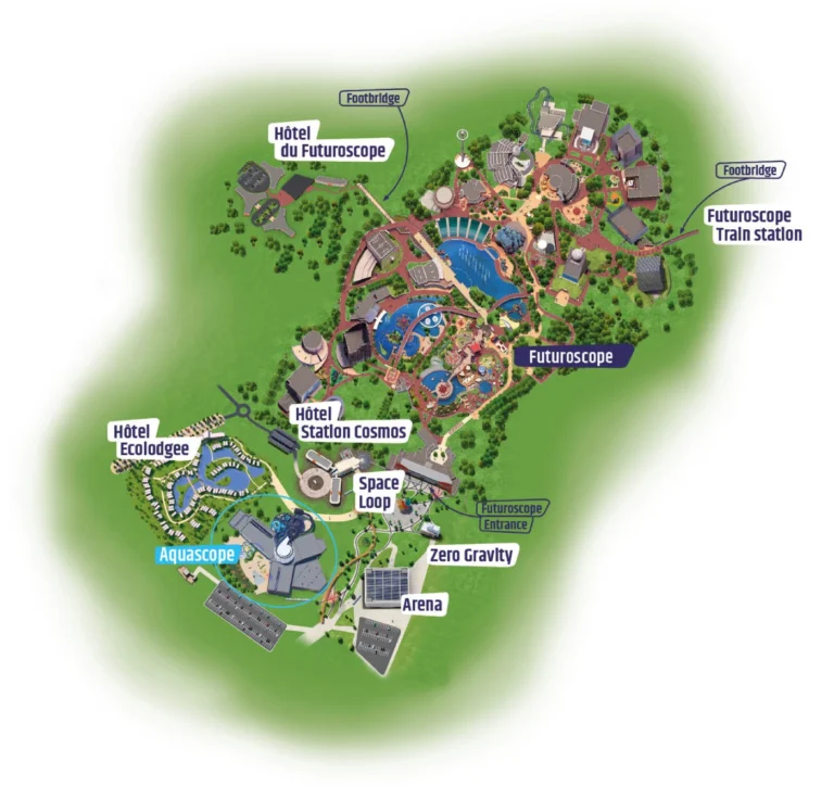 Futuroscope Map 2025
