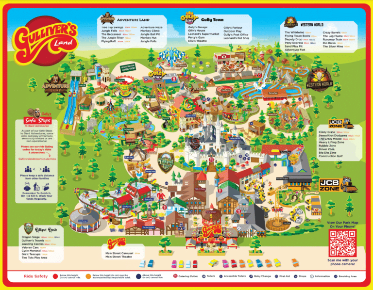 Gulliver's Land Map and Brochure (2024 2021)