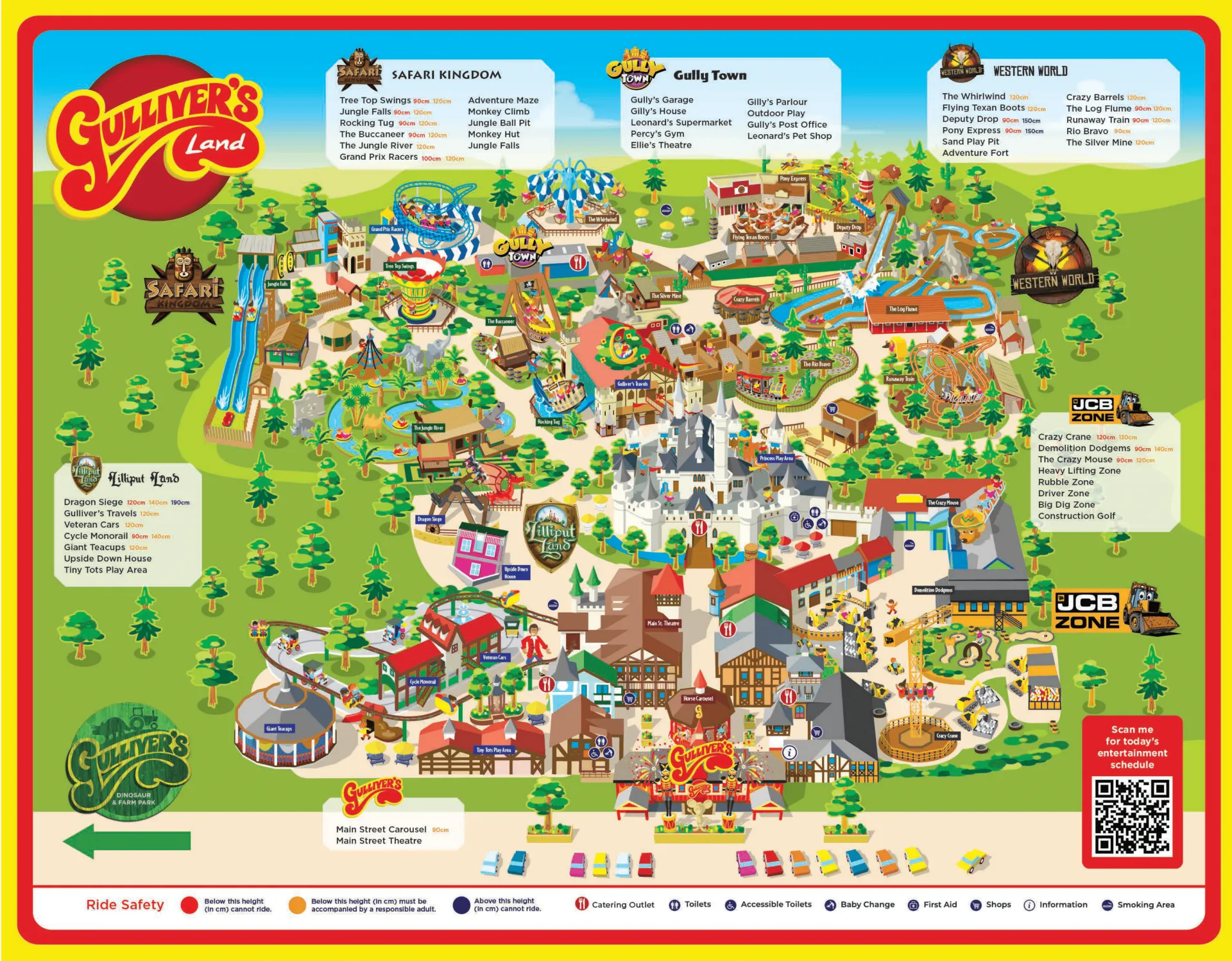 Gulliver’s Land Map 2025-1