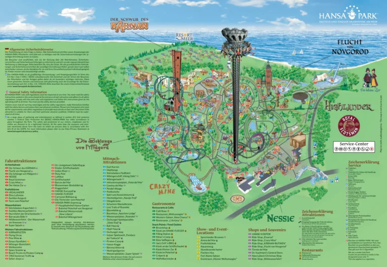 Hansa-Park Map 2025