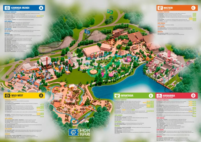 Hopi Hari Map 2025