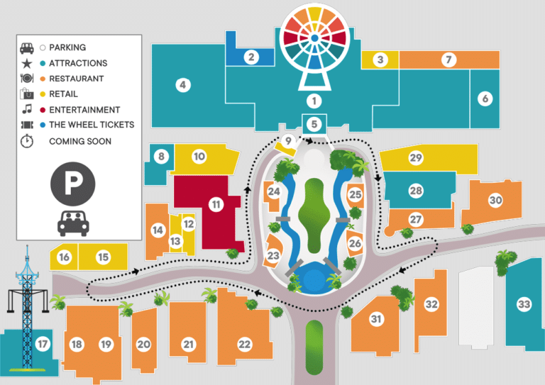 ICON Park Orlando Map and Brochure (2020 – 2023)