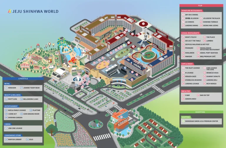 Jeju Shinwa Map 2025