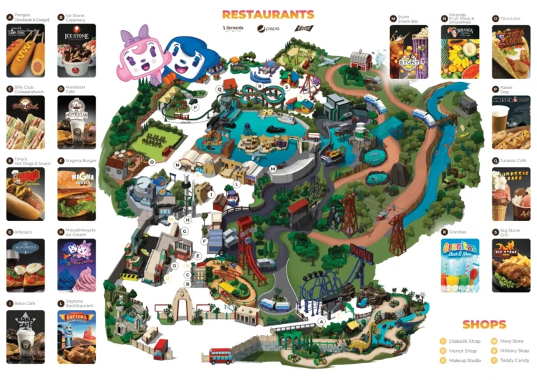 Movieland Park Map 2025-1