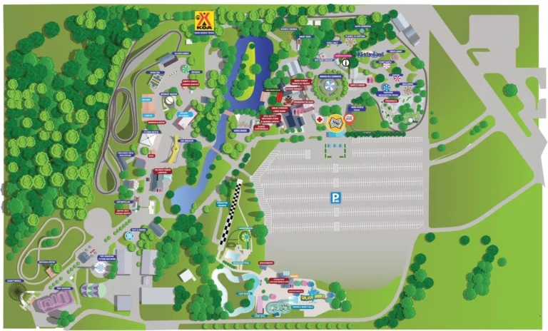 Niagara Amusement Park and Splash World Map 2025-1