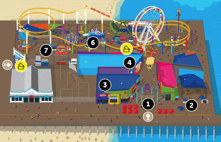 Pacific Park Map and Brochure (2025 – 2019)