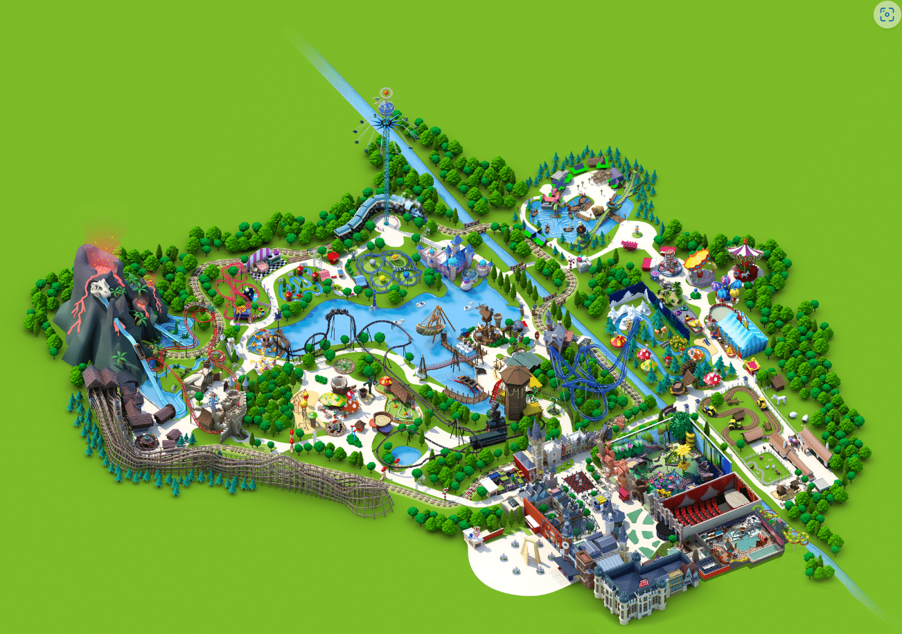 Plopsaland De Panne Map and Brochure (2021 2023)