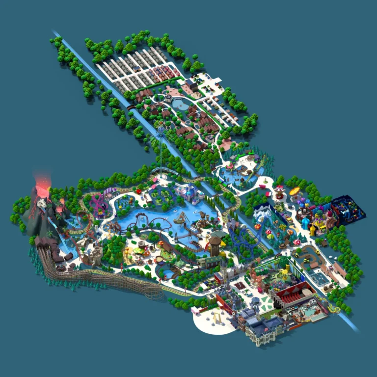 Plopsaland De Panne Map 2025