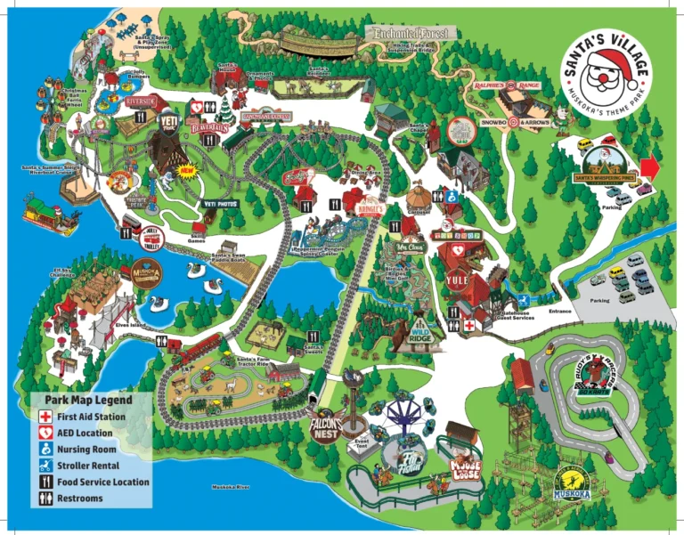 Santa’s Village Map 2025-1