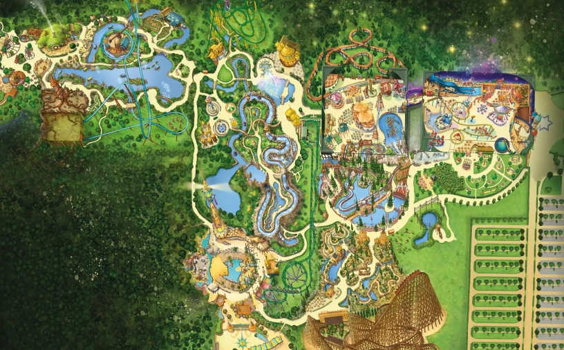 Toverland Map 2025