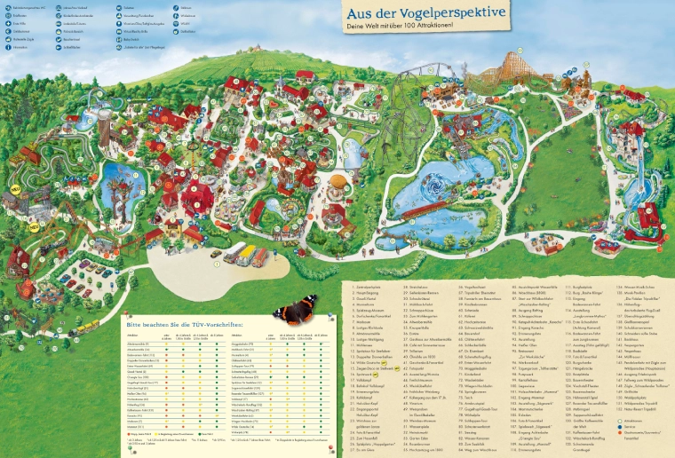 Tripsdrill Theme Park Map 2025