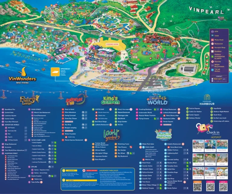 Vinpearl Land Map 2025