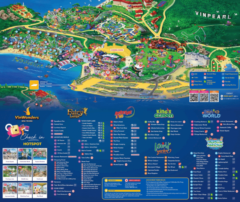 Vinpearl Land Map and Brochure (2025 – 2021)