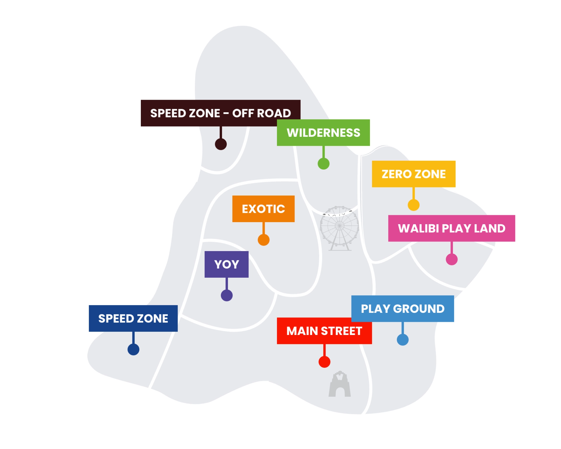 Walibi Holland Map 2025