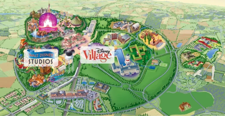 Walt Disney Studios Paris Map 2025
