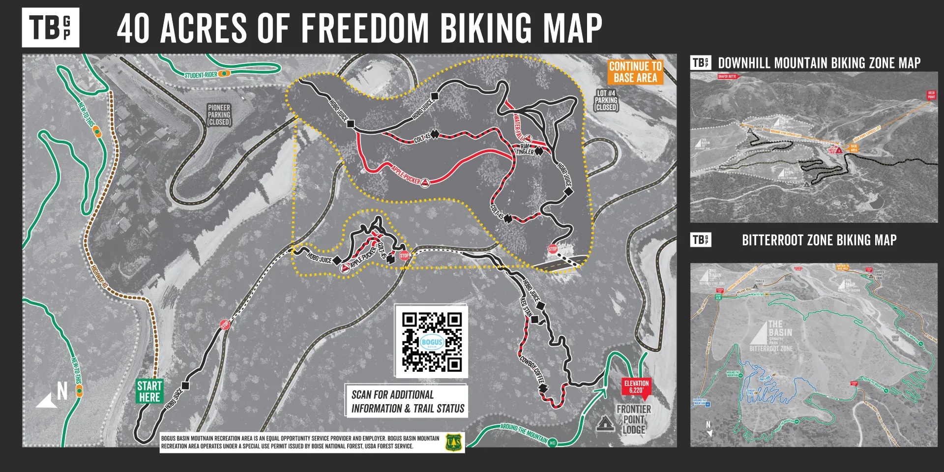 40 Acres of Freedom Zone – The Basin Gravity Park 2025