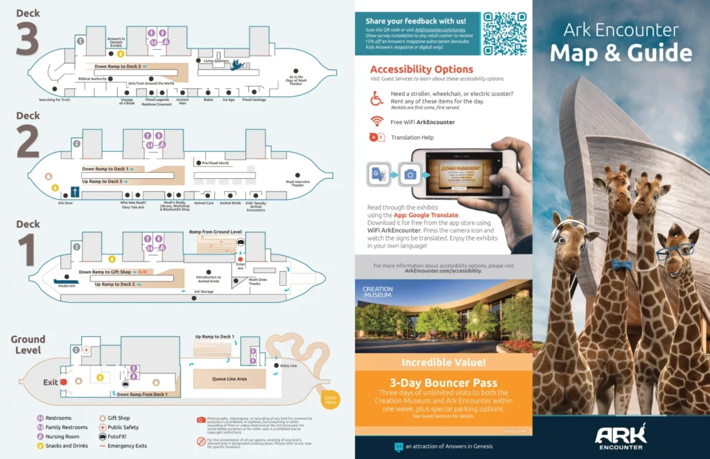 Ark Encounter Map 2024-