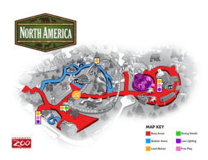 Columbus Zoo And Aquarium Map And Brochure 2025 2023 Columbus Zoo And Aquarium Sensory Map 2023 300x231