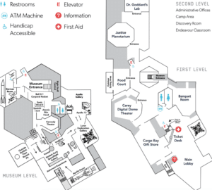 Cosmosphere Map and Brochure (2021 - 2025) | ThemeParkBrochures.net