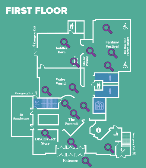 Discovery Children’s Museum Map and Brochure (2023)