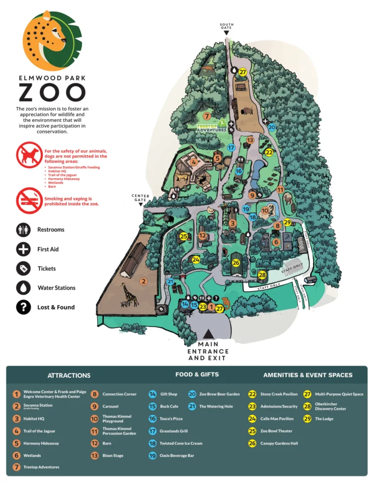 Elmwood park zoo map 2025-1