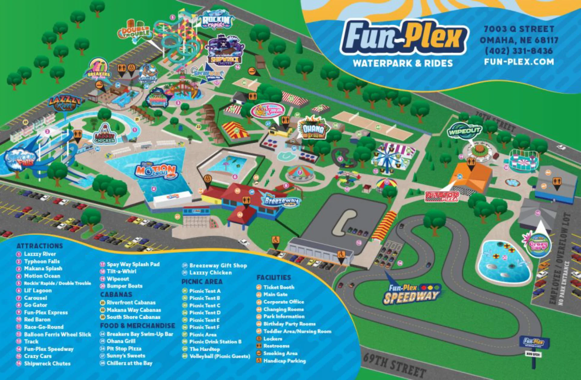Fun-Plex Map 2025