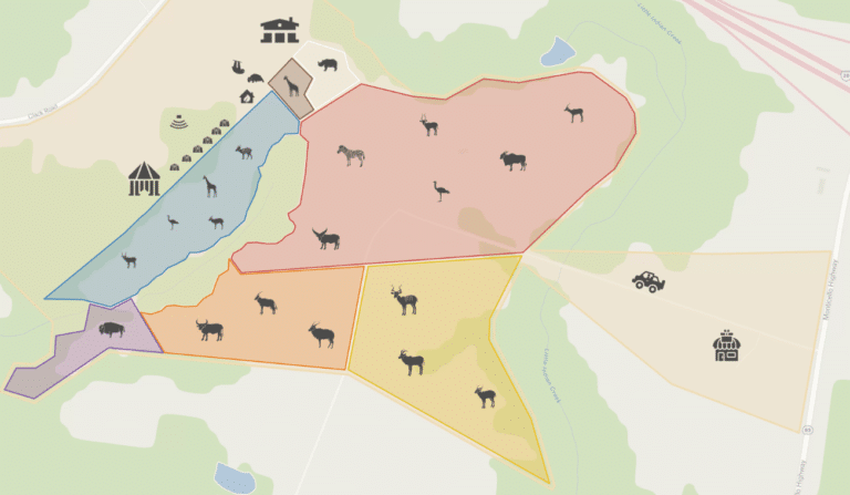 Georgia Safari Conservation Park Map and Brochure (2024 – 2023)