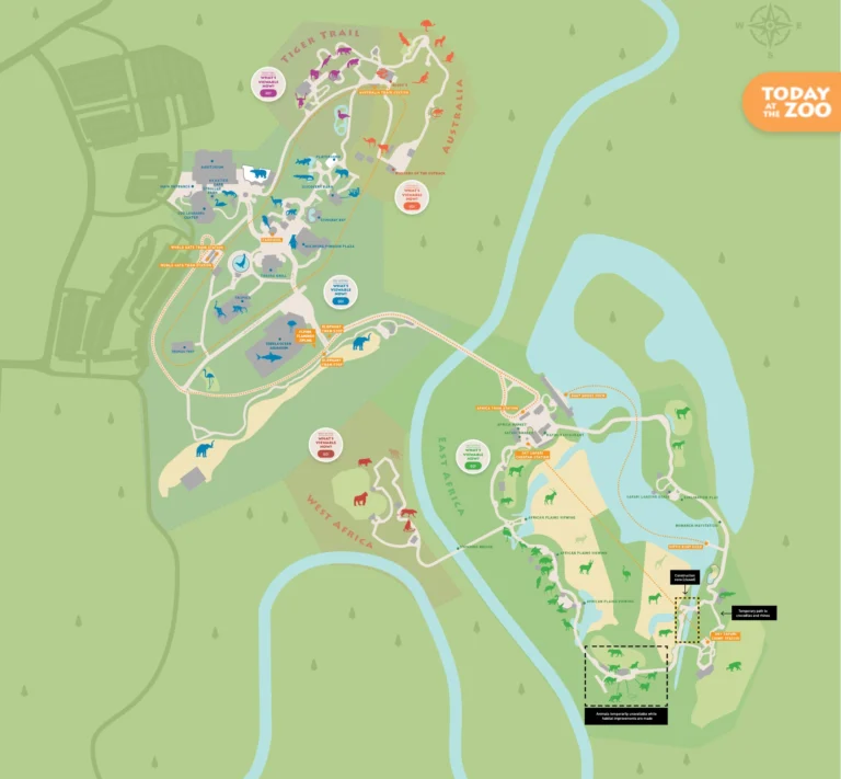 Kansas City Zoo Map 2025