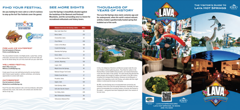 Lava Hot Springs Olympic Swimming Complex Map 2026 PDF
