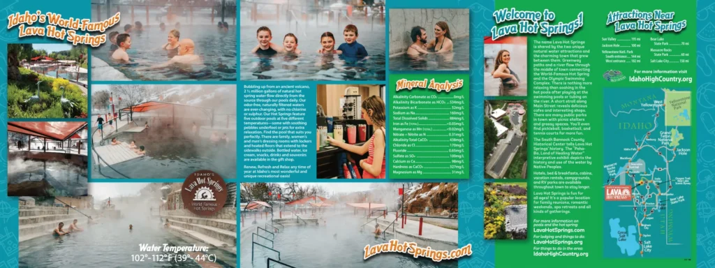 Lava Hot Springs Olympic Swimming Complex Brochure 2024-1