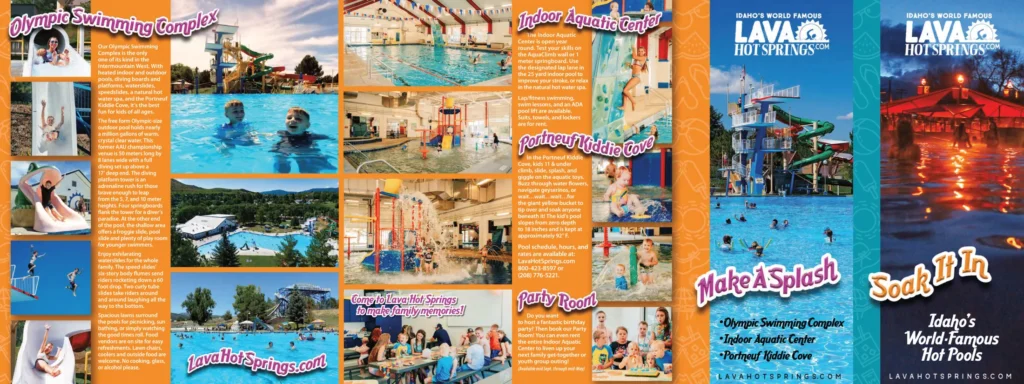 Lava Hot Springs Olympic Swimming Complex Brochure 2024-2