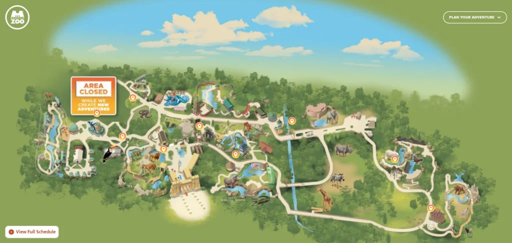 Memphis Zoo Map 2024